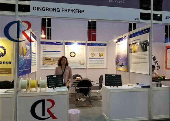 Membro di forza piano del frp, materiale di FRP, resistenza alla trazione ≥1200